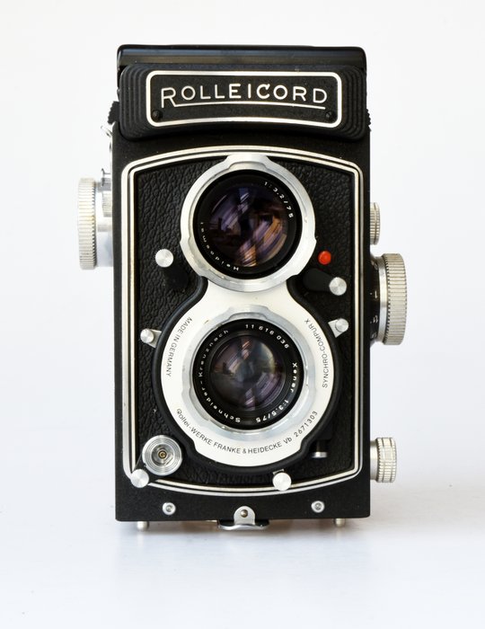 Rollei Rolleicord VB 2 Xenar **White face**. **Near Mint; CLA'd** To-øjet spejlreflekskamera (TLR)