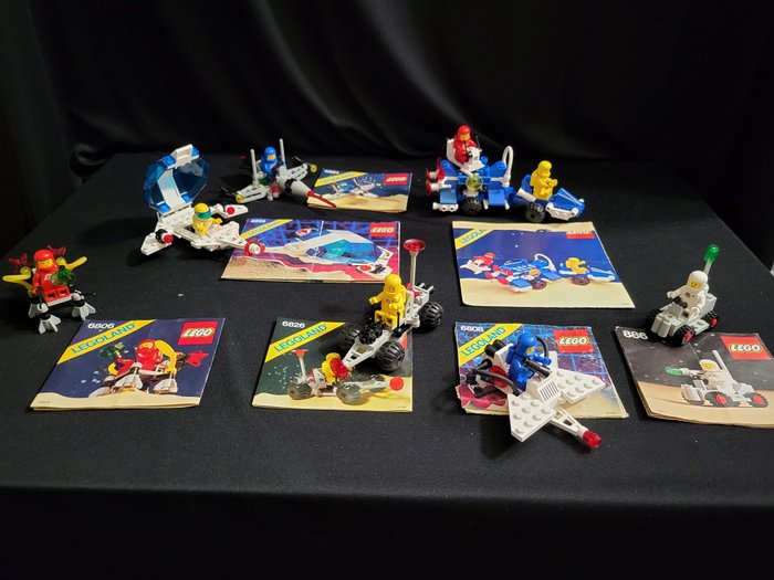 Lego - Space - Meerdere space sets - 1980-1990 - Danmark