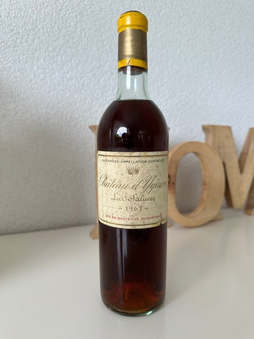 1967 Château d’Yquem - Sauternes 1er Cru Supérieur - 1 Flaske (075L)