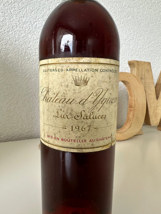 1967 Château d’Yquem - Sauternes 1er Cru Supérieur - 1 Flaske (075L)