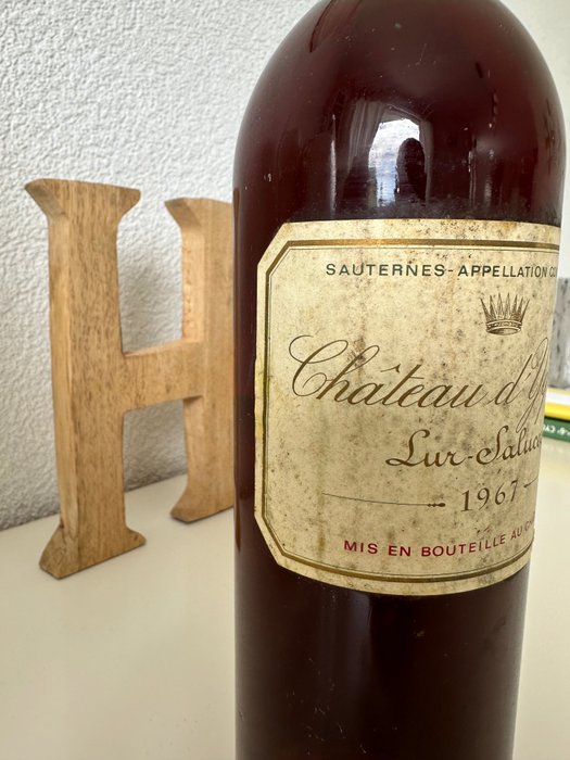 1967 Château d’Yquem - Sauternes 1er Cru Supérieur - 1 Flaske (075L)