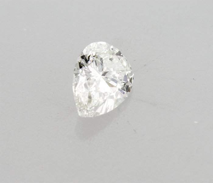 1 pcs Diamant  (Natur)  - 1.17 ct - Pære - J - SI2 - International Gemological Institute (IGI) - d30