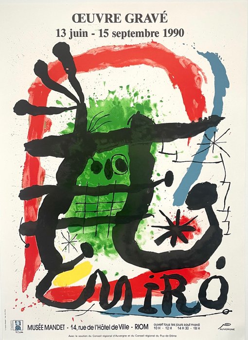 Joan Miró after - Oeuvre Gravé