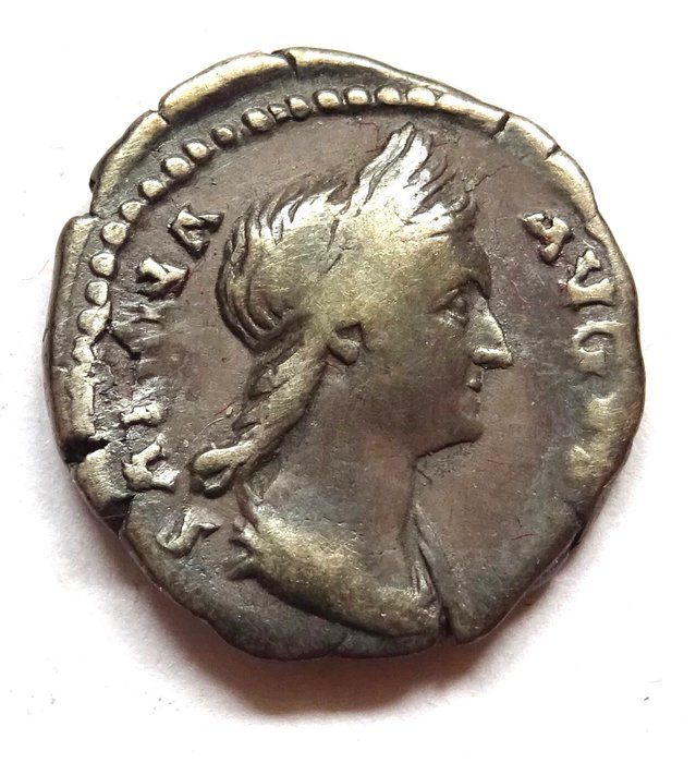 Romarriket. Sabina (Augusta, AD 128-136). Denarius 134-136 AD  (Ingen mindstepris)