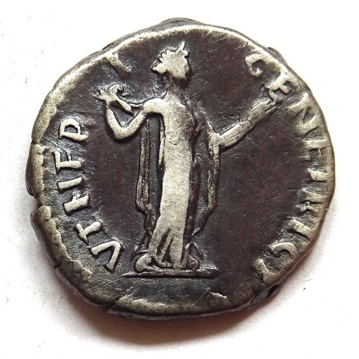 Romarriket. Sabina (Augusta, AD 128-136). Denarius 134-136 AD  (Ingen mindstepris)