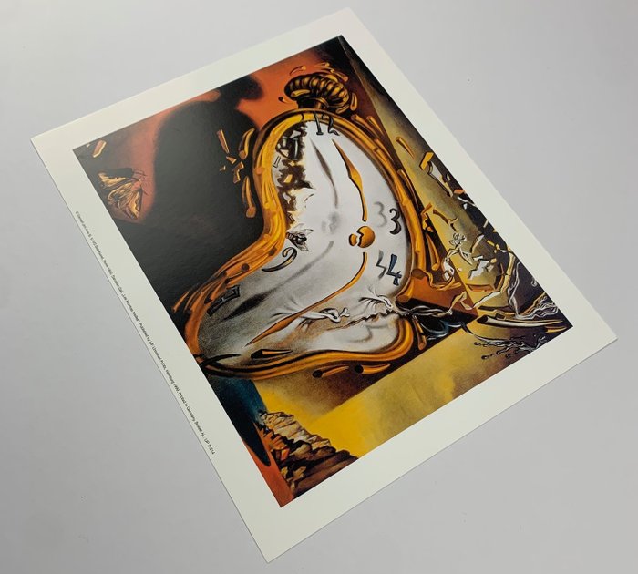 Salvador Dali (1904-1989) - Les Montres Molles - Artprint - 24 x 30 cm