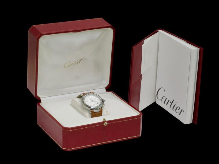 Cartier - Pasha GMT Power Reserve - 2388 - Mænd - 2000-2010