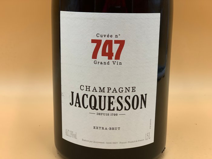 Jacquesson, Cuvée N° 747 - Champagne Extra Brut - 1 Magnum (1,5 L)