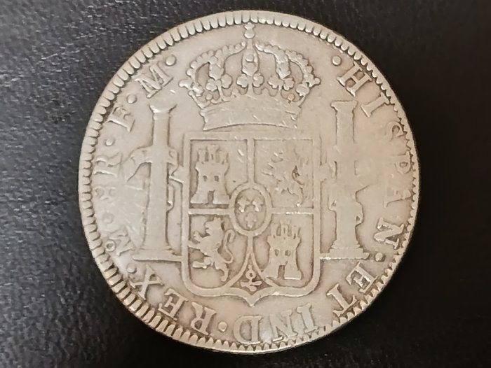 Spanien. Carlos III. 8 Reales 1786 Mexico FM  (Ingen mindstepris)