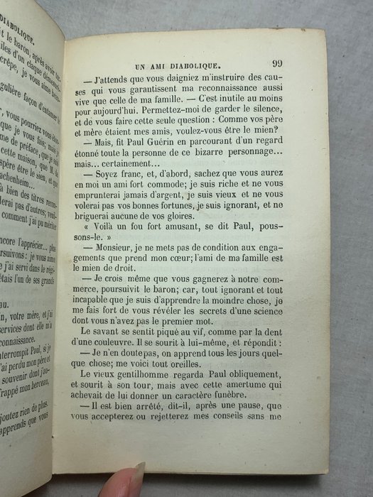 A. de Gondrecourt - Un ami diabolique - 1848