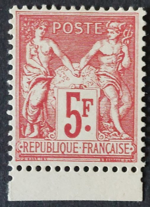 Frankrig 1925 - Filatelistisk udstilling i Paris fra souvenirarket, signeret CALVES - Yvert 216