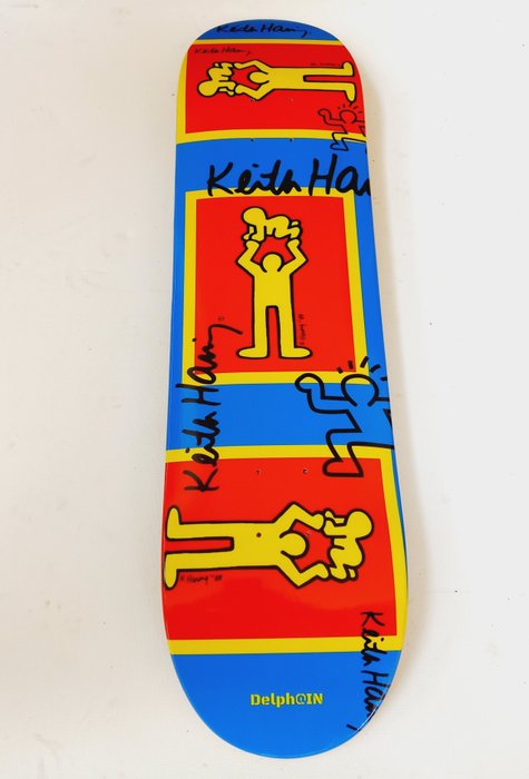 Delph@IN (XXI) - Skateboard ¬ Keith HARING Pop Show