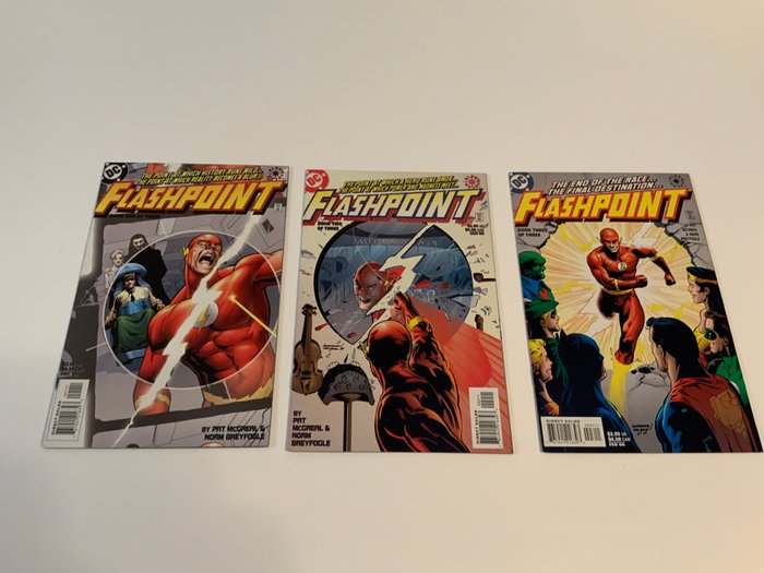 The Flash - Flashpoint - 8 Comic - Første udgave - 1999/2013