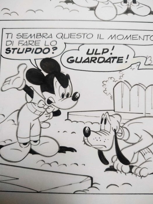 De Vita, Massimo - Original page - Topolino - I TL 1564-A - 1985