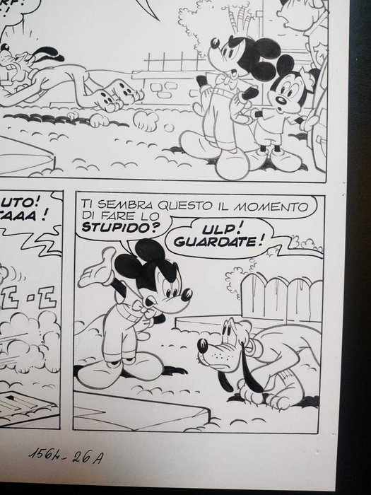 De Vita, Massimo - Original page - Topolino - I TL 1564-A - 1985