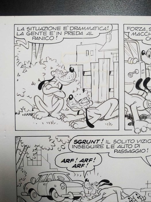 De Vita, Massimo - Original page - Topolino - I TL 1564-A - 1985