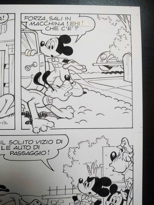 De Vita, Massimo - Original page - Topolino - I TL 1564-A - 1985