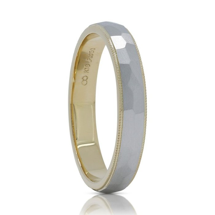 Ring - 18 kraat Gulguld, Platin