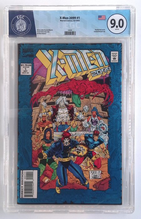 X-Men 2099 / Amazing Spider-Man 634 / Thor 391 - EGC graded - 3 Graded comic - 1993/2010