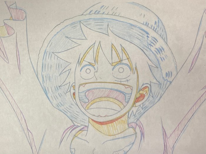 One Piece - 1 Original Animation Drawing Replica, begrænset oplag