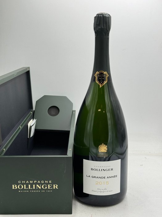 2015 Bollinger, La Grande Année - Champagne - 1 Dobbelt Magnum/Jeroboam (3,0 L)