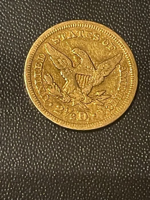 Förenta staterna. Liberty Head $2.50 Gold Quarter Eagle 1851  (Ingen mindstepris)