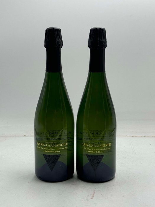 2015 Waris-Larmandier Grand Cru Blanc de Blancs Mesnil sur Oger Chetillon de Haut - Champagne Grand Cru - 2 Flasker (075 L)