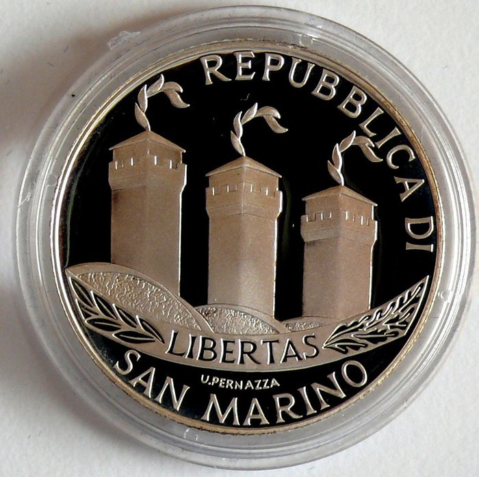 San Marino. 5 Euro / 10 Euro 2002 "Benvenuto Euro" Proof (2 coins)  (Ingen mindstepris)