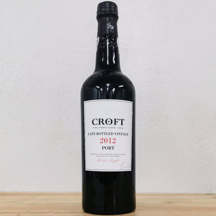 Croft Late Bottled Vintage Port: 2012, 2015, 2016  2017 - Late Bottled Vintage Port -  Douro  - 4 Flasker (0,75 L)