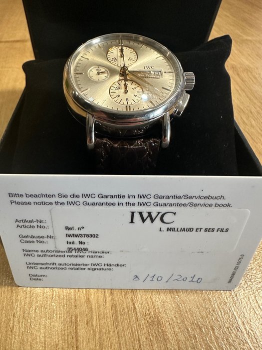 IWC - Portofino - Ingen mindstepris - IW3783 02 - Mænd - 2000-2010