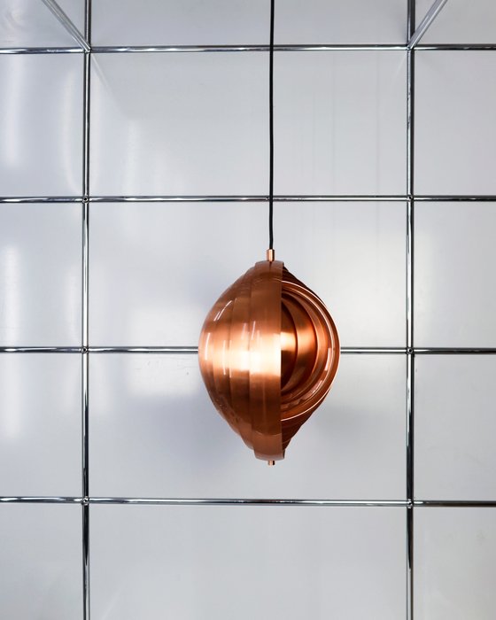 Verpan - Verner Panton - Hængende lampe - Måne - Kobber - Metal