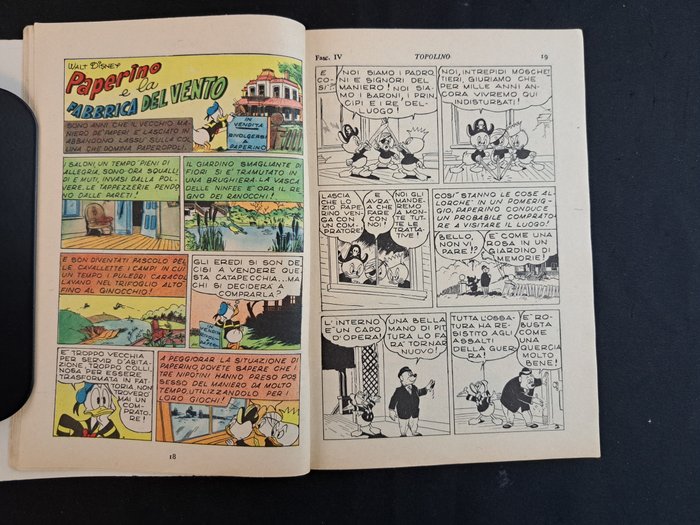 Topolino Libretto n. 76 - 1 Comic - Første udgave - 1953