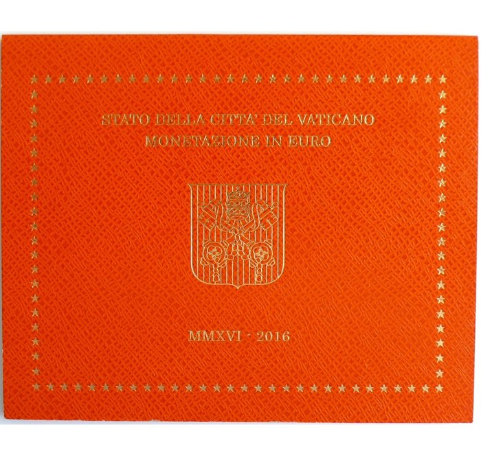 Vatikanstaten. Year Set (FDC) 2016  (Ingen mindstepris)