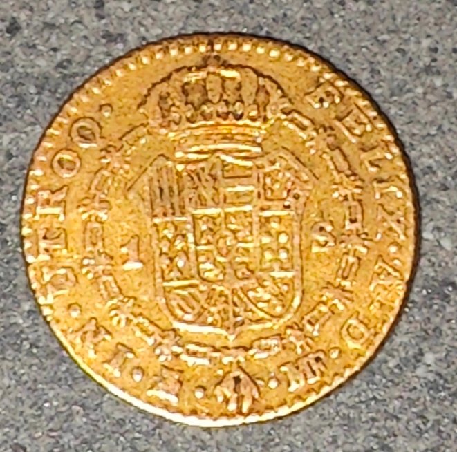 Spanien. Carlos IV. Escudo 1792 Madrid MF