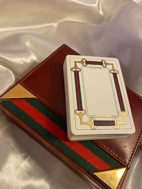 Gucci  - Kortspil Carte da gioco NUOVE e scatola Vintage!