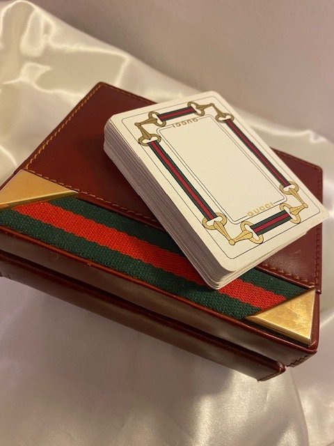 Gucci  - Kortspil Carte da gioco NUOVE e scatola Vintage!