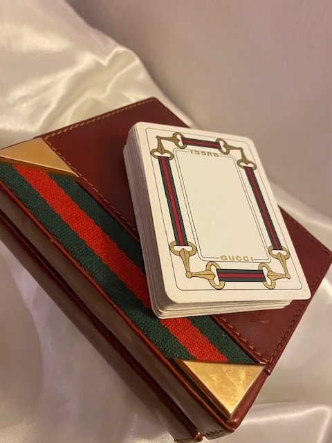 Gucci  - Kortspil Carte da gioco NUOVE e scatola Vintage!