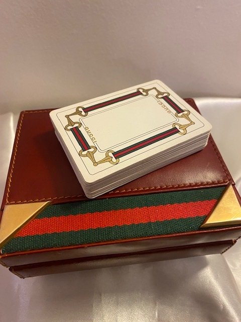 Gucci  - Kortspil Carte da gioco NUOVE e scatola Vintage!