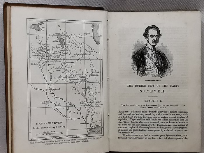 Austen Henry Layard - The Buried City of the East, Nineveh - 1851