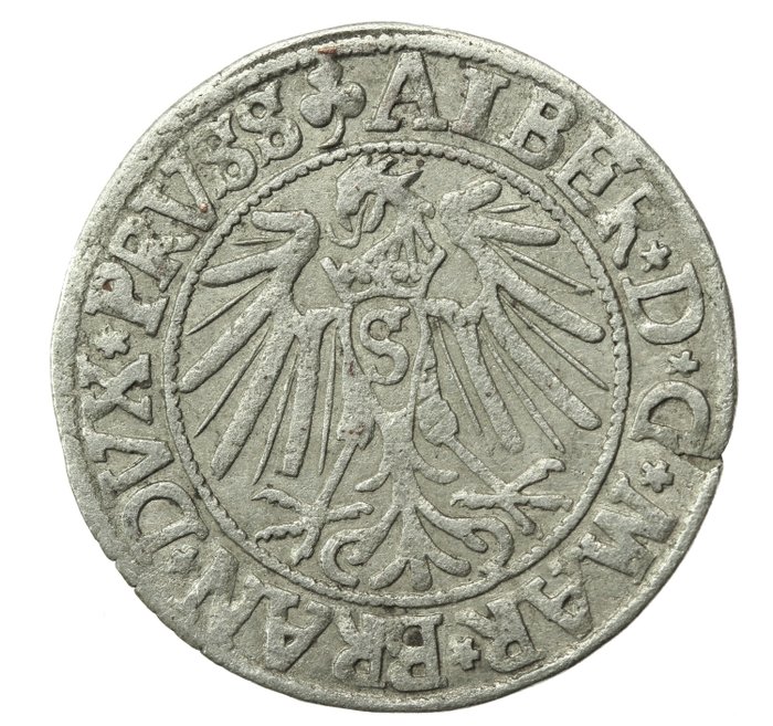 Hertugdømmet Preussen Albrecht Hohenzollern (1525–1568) Groschen 1541  (Ingen mindstepris)