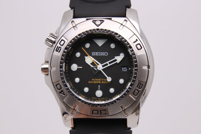 Seiko - Kinetic - Ingen mindstepris - SKA293J1 | 5M62-0AY0 | "Big Boss" Diver - Mænd - 2000-2010