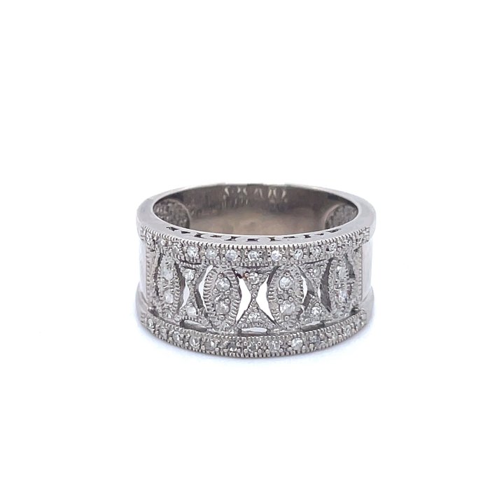 14 karat Hvidguld - Ring - 0.50 ct Diamant