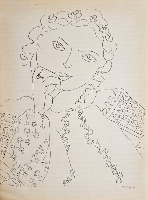 Henri Matisse (1869-1954) - Jeune fille