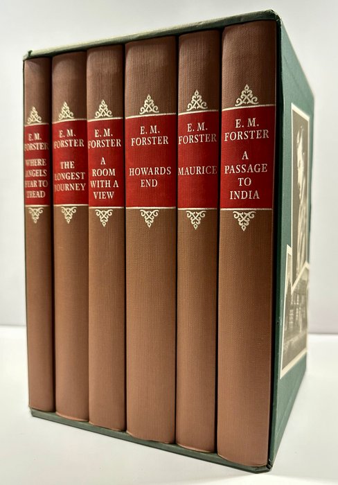 E M Foster - Six Volumes Set in a Slipcase Illustrated with Original Lithographs The Folio Society Edition - 1996