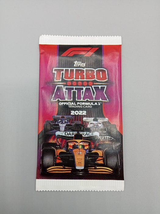 2022 Topps Turbo Attax F1 - 200 Pack - Næsten så god som ny (NM)