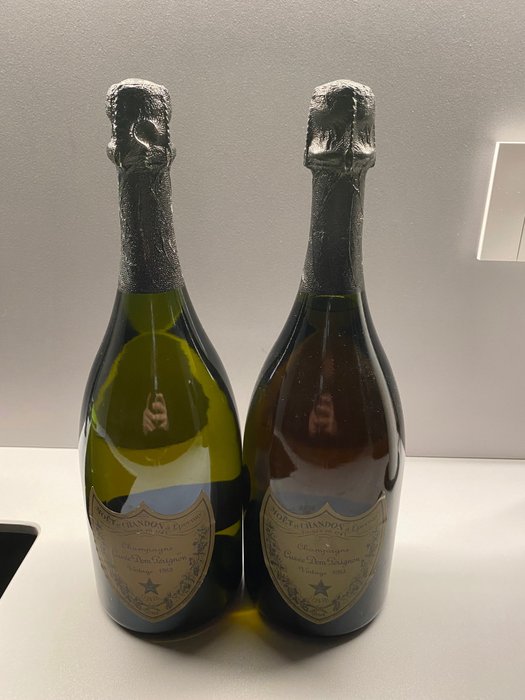 1983 Dom Pérignon - Champagne Brut - 2 Flasker (075 L)