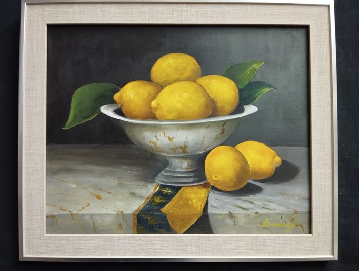 Franco Bencivenga (1953) - Limoni con vaso