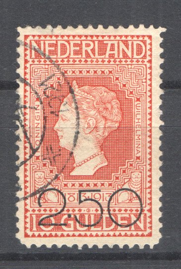 Holland 1898/1920 - Wilhelmina - Kroningsstempel / Klareringsudstedelse - NVPH 49 - NVPH 104/105