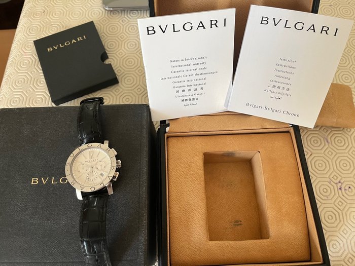 Bvlgari - Chronograph - BB 42 SL CH - Mænd - 2000-2010