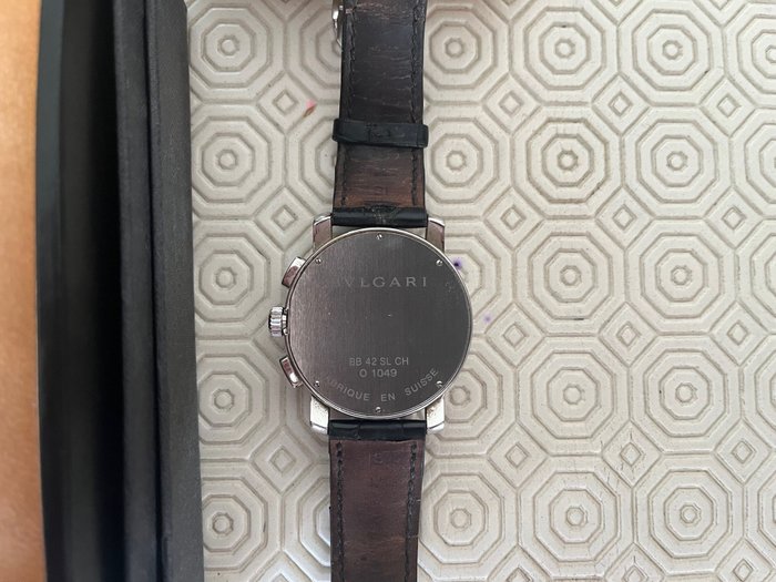 Bvlgari - Chronograph - BB 42 SL CH - Mænd - 2000-2010